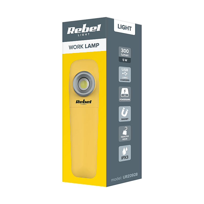 Φωτιστικό συνεργείου Rebel 5W COB