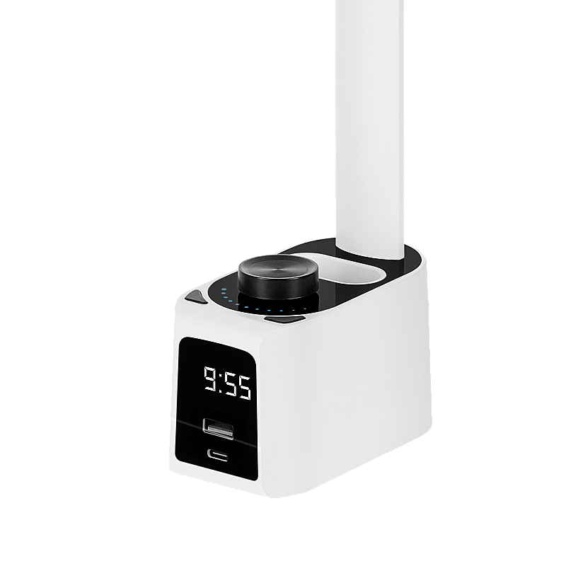 Επιτραπέζιο φωτιστικό με ρολόι