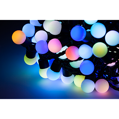 Χριστουγεννιάτικα φωτάκια LED, χρώμα RGB (20 m) Χριστουγεννιάτικα φωτάκια LED, χρώμα RGB (20 m)