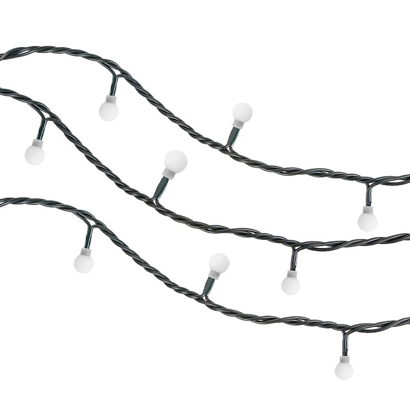 Φωτάκια χριστουγεννιάτικου δέντρου εξωτερικού χώρου Led Rebel, 10 m, RGB με αλλαγή λειτουργίας φωτισμού