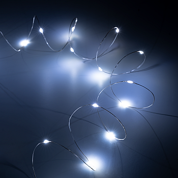 Φωτιστικές λάμπες - 20 mini LED - ψυχρό λευκό