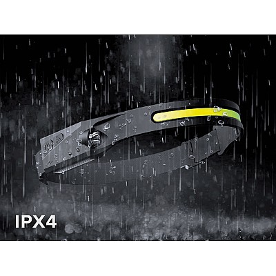 Επαναφορτιζόμενος προβολέας (5W COB+ 3W Led) - κεφαλόδεσμος Επαναφορτιζόμενος προβολέας (5W COB+ 3W Led) - κεφαλόδεσμος