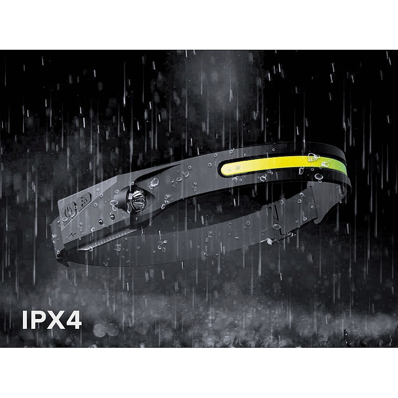Επαναφορτιζόμενος προβολέας (5W COB+ 3W Led) - κεφαλόδεσμος Επαναφορτιζόμενος προβολέας (5W COB+ 3W Led) - κεφαλόδεσμος