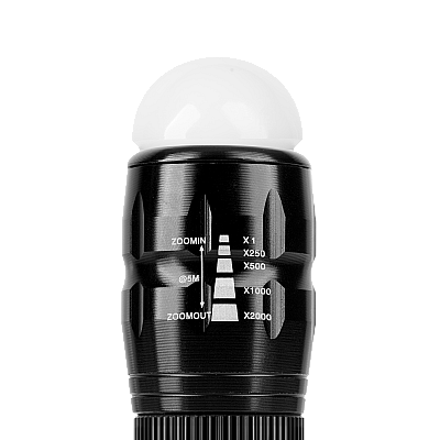 Φακός χειρός Rebel 5W (zoom) σε θήκη Φακός χειρός Rebel 5W (zoom) σε θήκη
