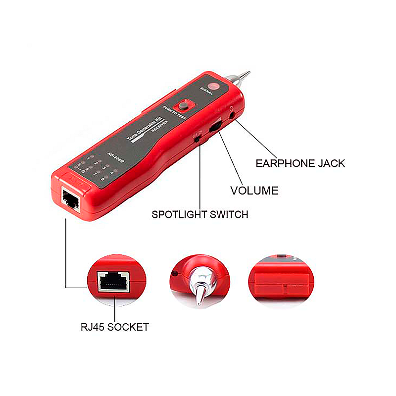 E5947 μετρητής εύρεσης ζευγών καλωδίων