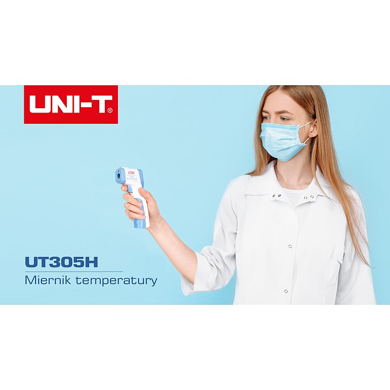 Θερμόμετρο, θερμόμετρο άνευ επαφής Uni-T UT305H