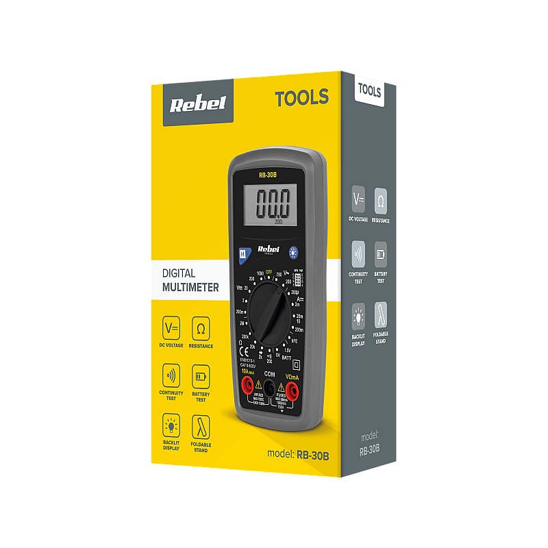 Γενικά Χαρακτηριστικά μετρητής REBEL RB-30B