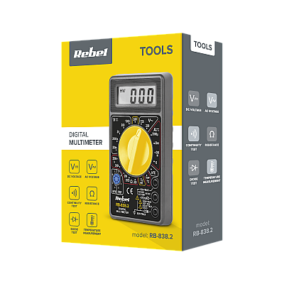 Μετρητής γενικής χρήσης REBEL RB838 v.2 Μετρητής γενικής χρήσης REBEL RB838 v.2