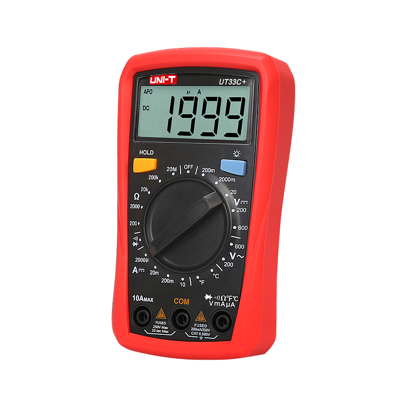 Γενικά Χαρακτηριστικά μετρητής Uni-T UT33C+