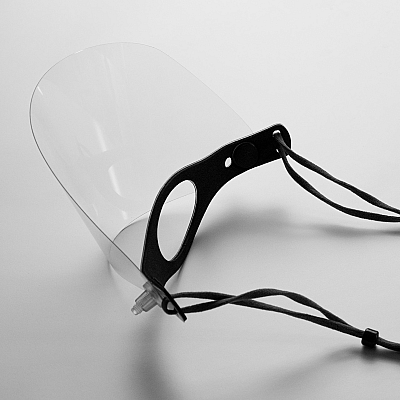 Μίνι γείσο / μισό γείσο για τη μύτη και το στόμα