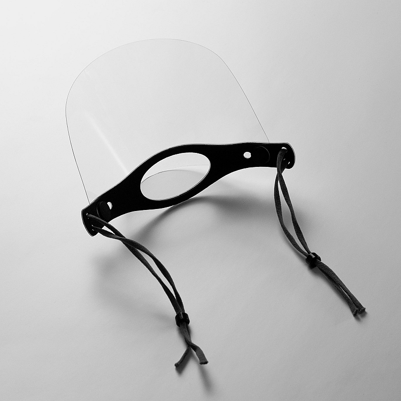 Μίνι γείσο / μισό γείσο για τη μύτη και το στόμα