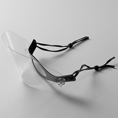 Μίνι γείσο / μισό γείσο για τη μύτη και το στόμα