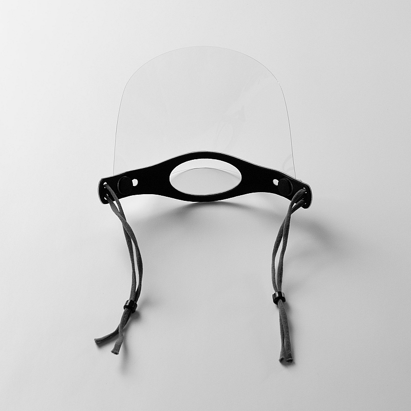 Μίνι γείσο / μισό γείσο για τη μύτη και το στόμα