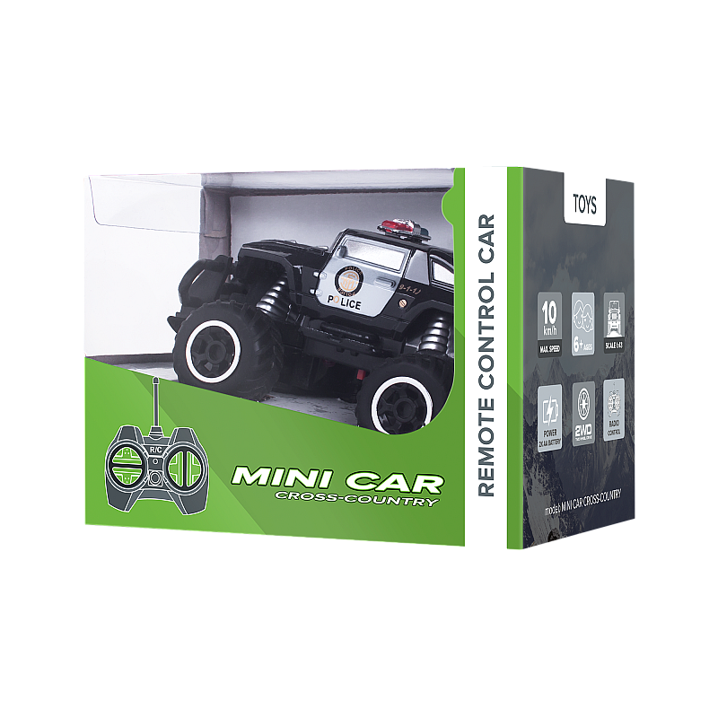 Μίνι τηλεκατευθυνόμενο αυτοκίνητο REBEL POLICE