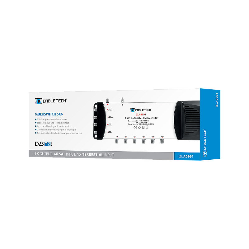 Πολυδιακόπτης Cabletech 5x6