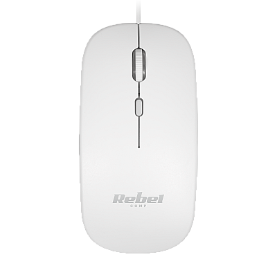 Λευκό ποντίκι Rebel WDM210