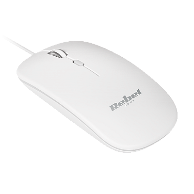 Λευκό ποντίκι Rebel WDM210