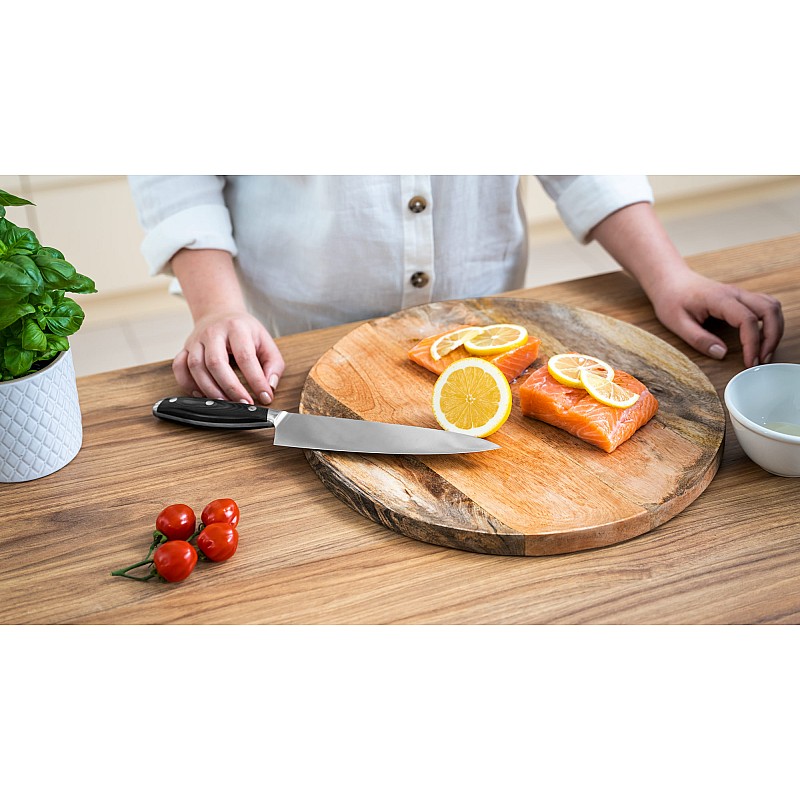 Ανοξείδωτο μαχαίρι σεφ 33cm (7Cr17Mov)