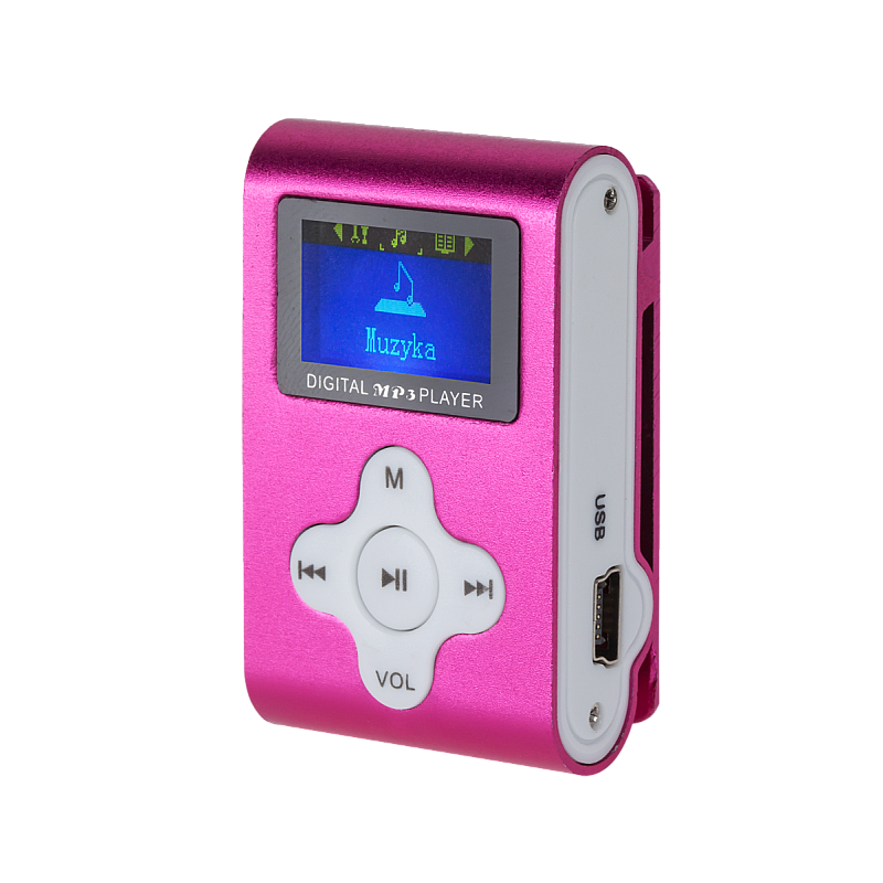 MP3 Player με οθόνη Quer (ροζ)