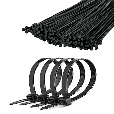Δέσιμο καλωδίου 2,5 mm/15 cm μαύρο Cabletech 100 τεμ.