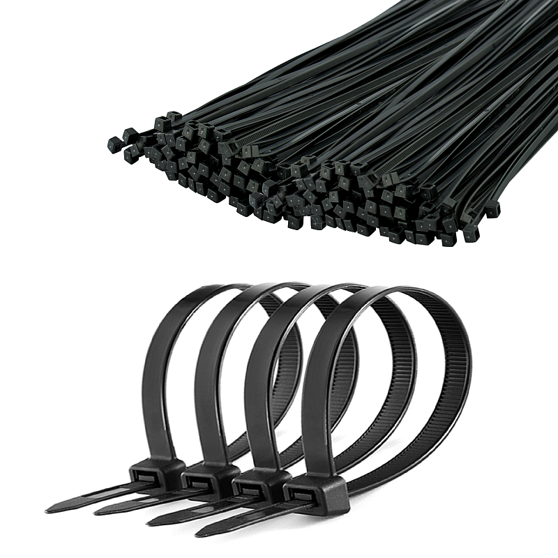 Δέσιμο καλωδίου 2,5 mm/15 cm μαύρο Cabletech 100 τεμ.