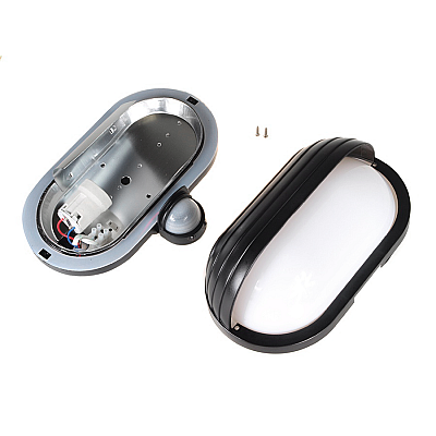 Εξάρτημα τοίχου με αισθητήρα PIR 60W 180 μοιρών MCE33