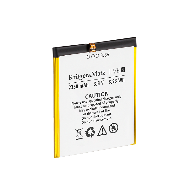Γνήσια μπαταρία Kruger&Matz Live 4/4S