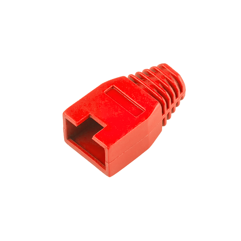 Κόκκινο λαστιχένιο κάλυμμα για βύσμα 8p8c RJ45