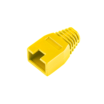 Καπάκι από καουτσούκ για βύσμα 8p8c RJ45, κίτρινο