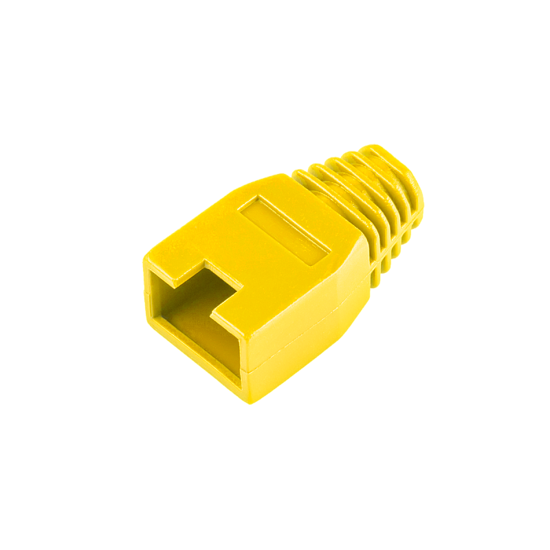 Καπάκι από καουτσούκ για βύσμα 8p8c RJ45, κίτρινο