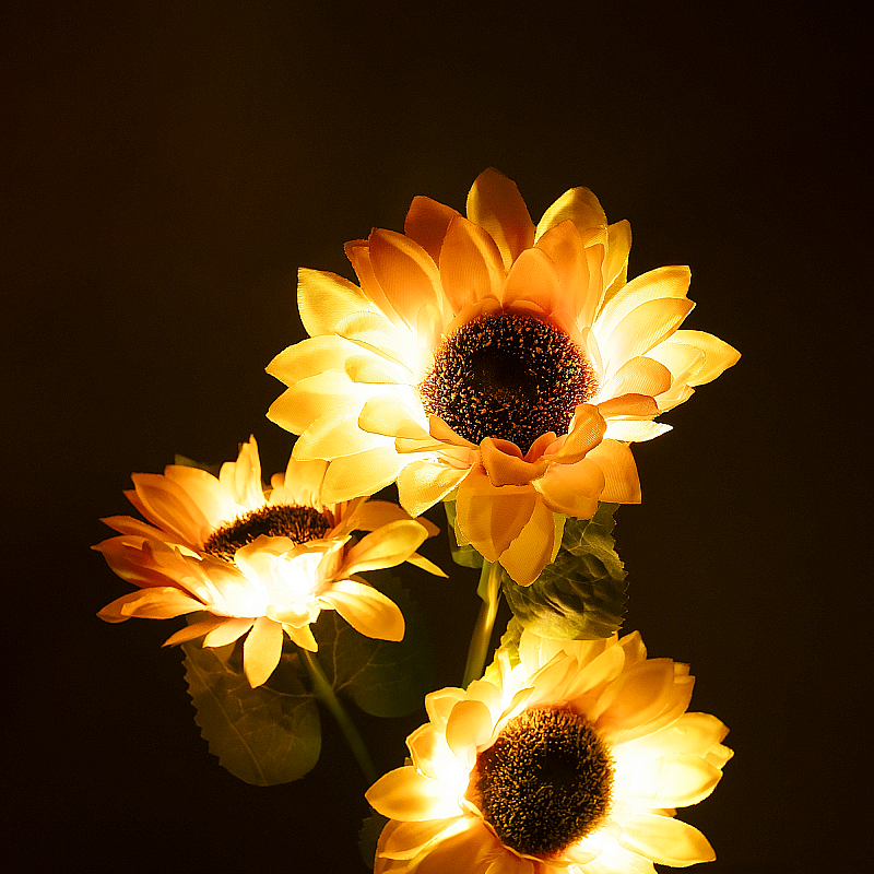 Διακοσμητικά ηλιακά φώτα κήπου Rebel - ηλίανθος