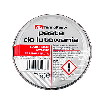Ζυμαρικά lutownicza 40g AG AGT-037