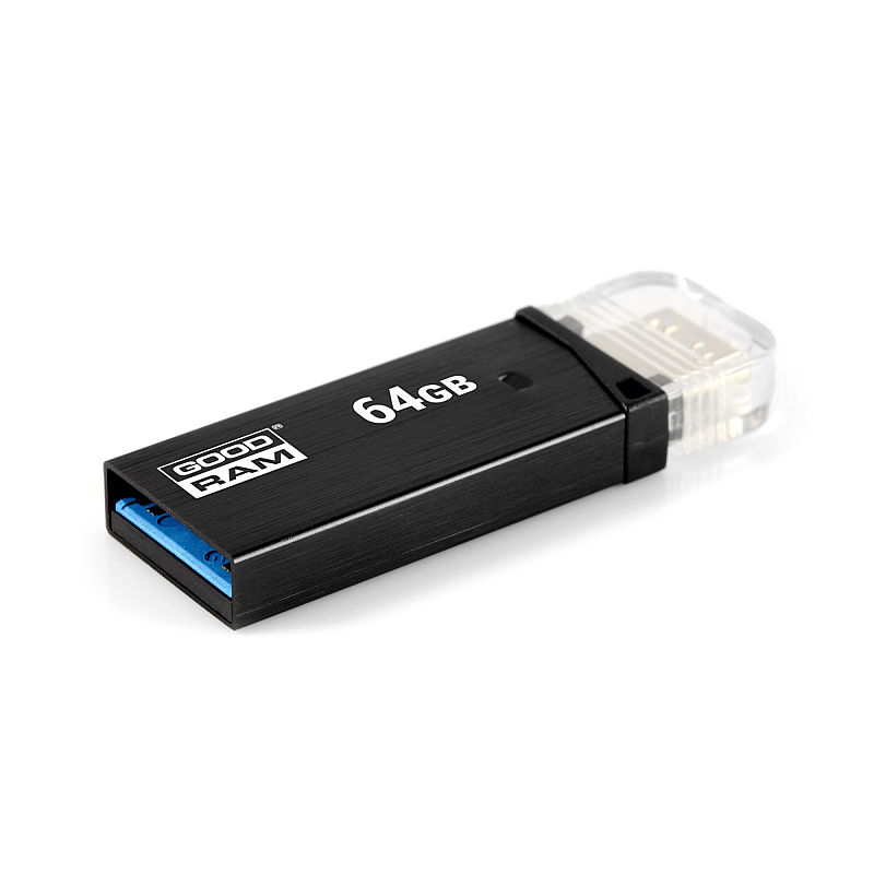 Μονάδα USB 3.0 με κάρτα γραφικών Goodram + microUSB 64GB OTG Μονάδα USB 3.0 με κάρτα γραφικών Goodram + microUSB 64GB OTG