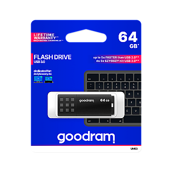 Goodram USB 3.2 pendrive 64GB μαύρο