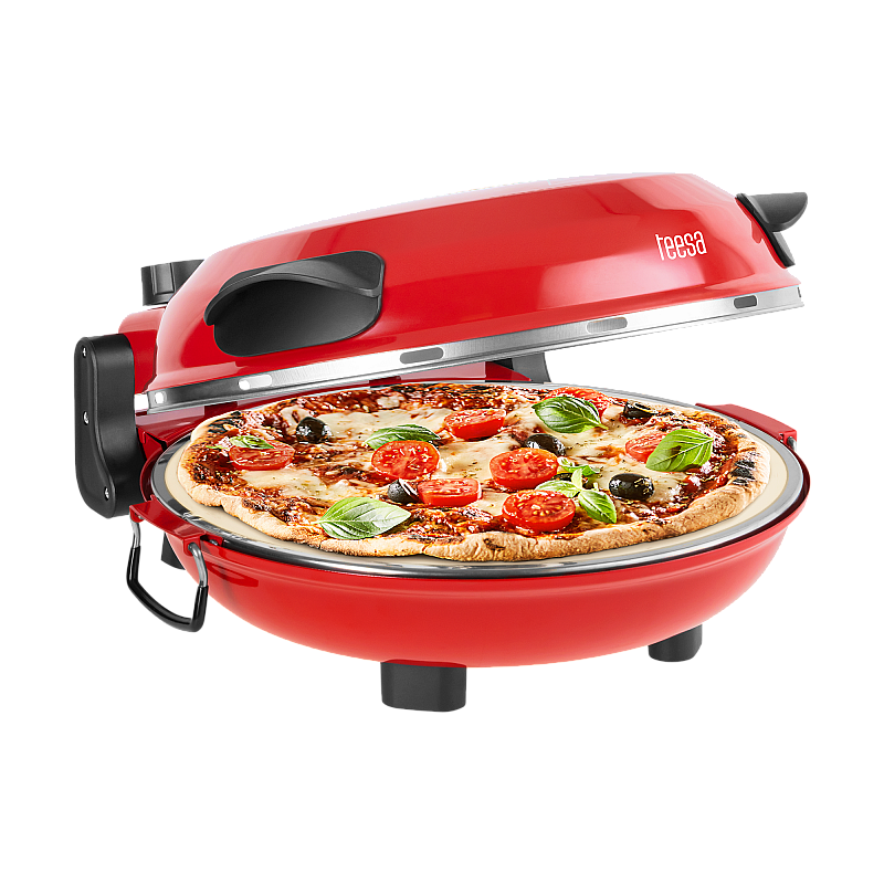 TEESA SUPREME + φούρνος πίτσας, 1200 W, 32 cm, παράθυρο, αποσπώμενη πέτρα, χειριστήριο διπλής θέρμανσης TEESA SUPREME + φούρνος πίτσας, 1200 W, 32 cm, παράθυρο, αποσπώμενη πέτρα, χειριστήριο διπλής θέρμανσης