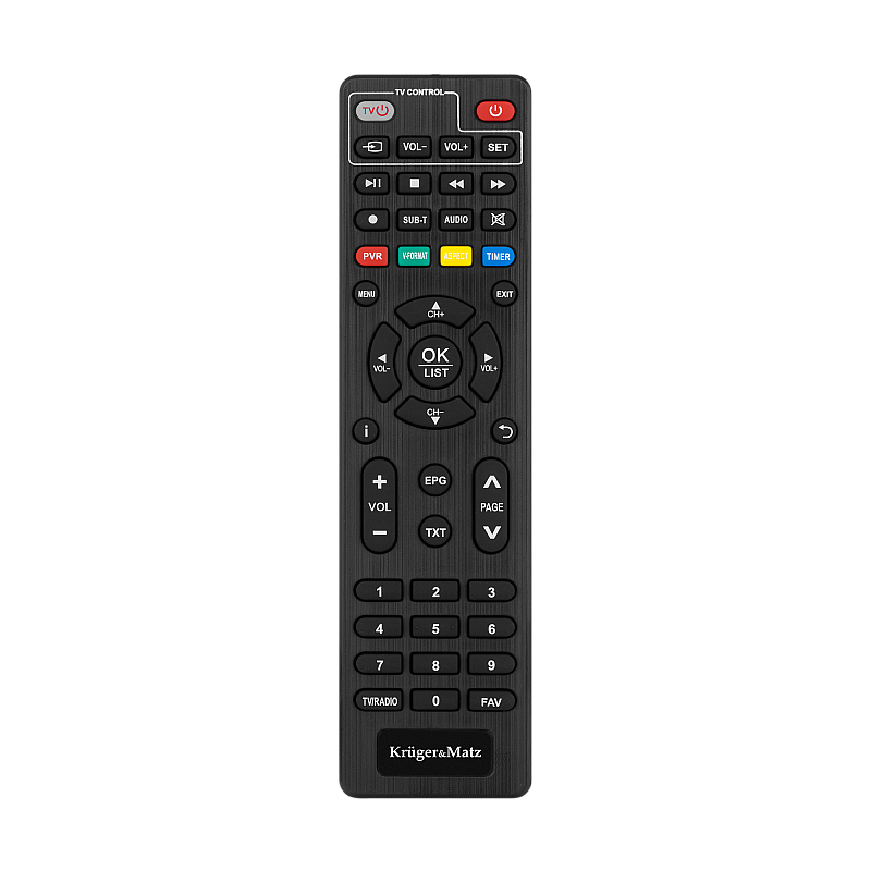 Τηλεχειριστήριο για δέκτη DVB-T2 KM0550D