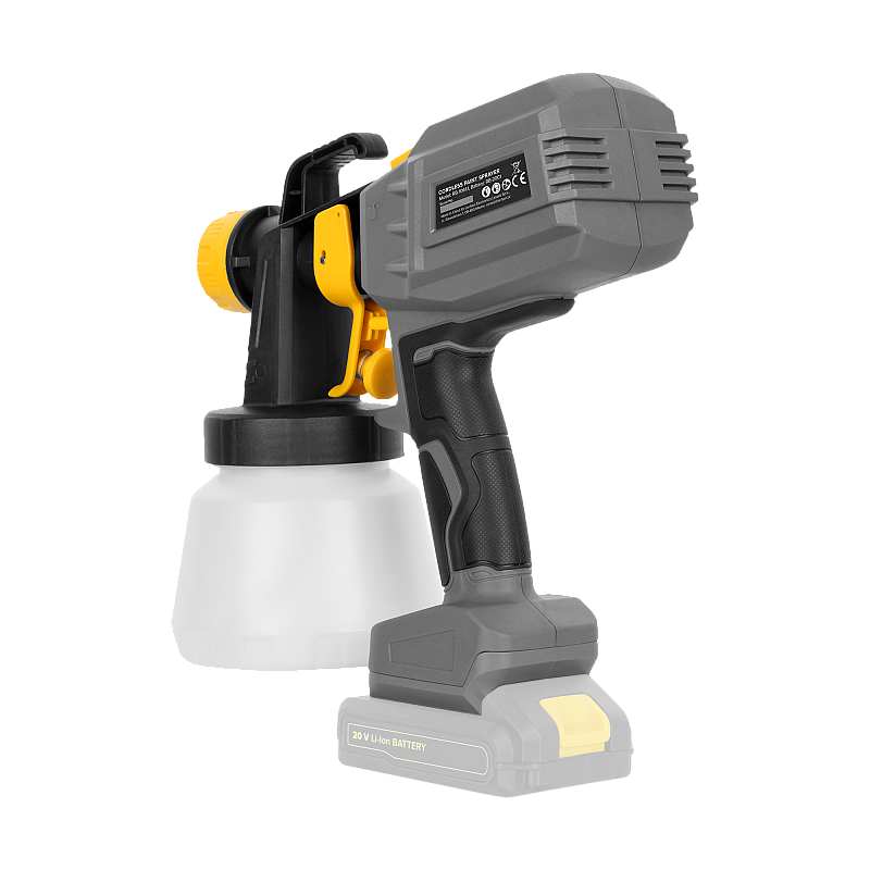 Ασύρματο πιστόλι βαφής Rebel 20V