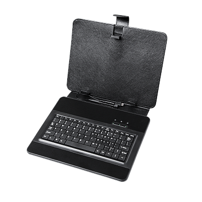 Γενική θήκη για tablet 9,7 ιντσών με πληκτρολόγιο micro USB