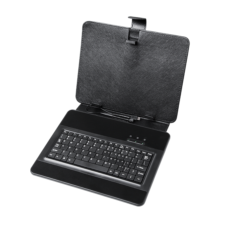 Γενική θήκη για tablet 9,7 ιντσών με πληκτρολόγιο micro USB