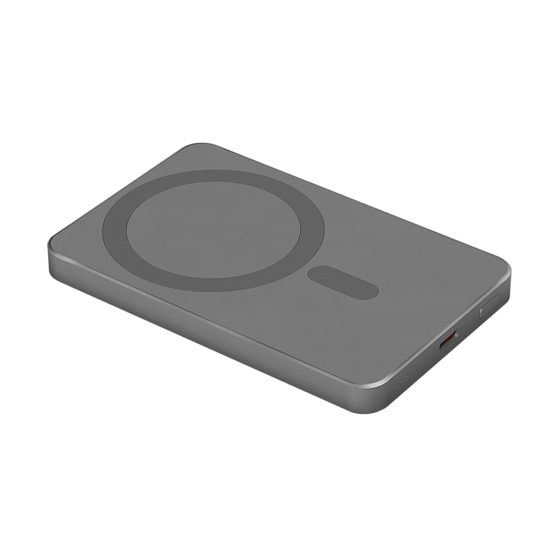 Επαγωγικό POWERBANK Kruger&Matz 5000 mAh μαγνητικό γκρι