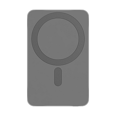 Επαγωγικό POWERBANK Kruger&Matz 5000 mAh μαγνητικό γκρι