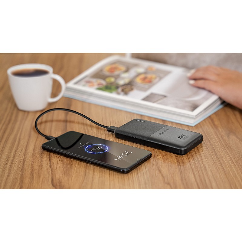 PowerBank Kruger&Matz 10000 mAh Li-pol με λειτουργία QC και PD