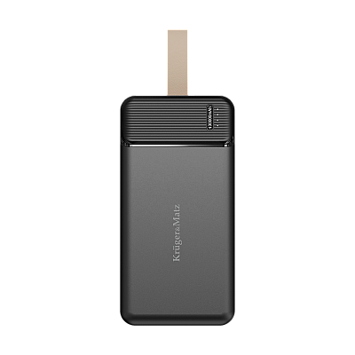 PowerBank Kruger&Matz 30000 mAh Li-ion με λειτουργία QC και PD