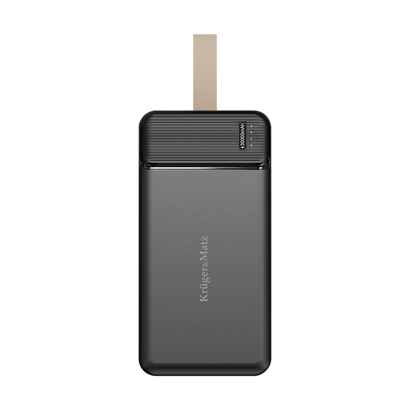 PowerBank Kruger&Matz 30000 mAh Li-ion με λειτουργία QC και PD