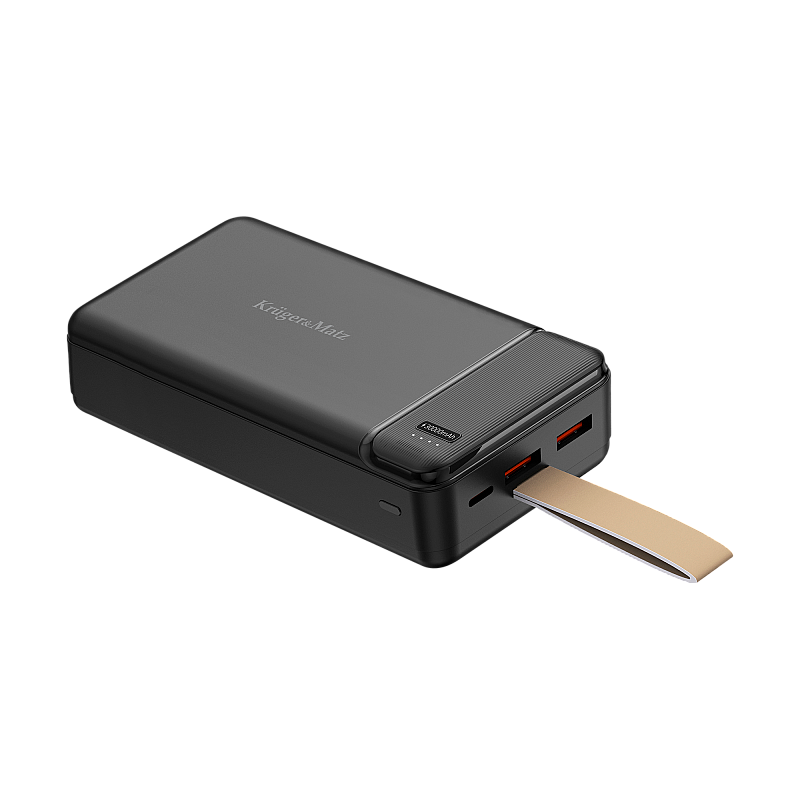 PowerBank Kruger&Matz 30000 mAh Li-ion με λειτουργία QC και PD