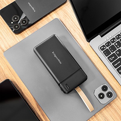 PowerBank Kruger&Matz 30000 mAh Li-ion με λειτουργία QC και PD