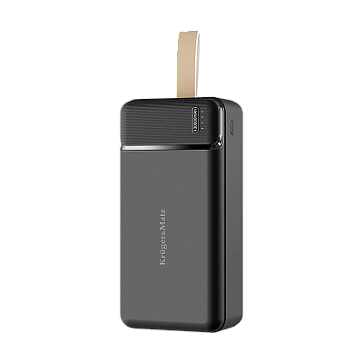 PowerBank Kruger&Matz 30000 mAh Li-ion με λειτουργία QC και PD