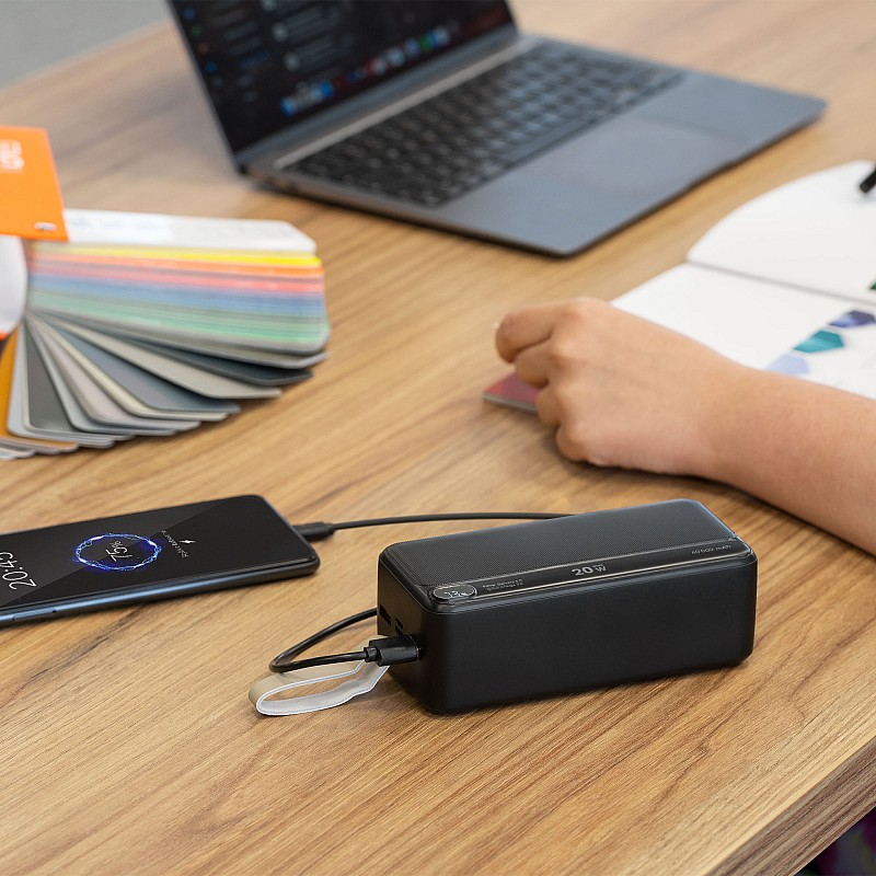 PowerBank Kruger&Matz 40000 mAh Li-ion με λειτουργία QC και PD PowerBank Kruger&Matz 40000 mAh Li-ion με λειτουργία QC και PD