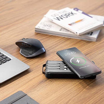 Kruger&Matz 10000mAh Li-ion Solar PowerBank με 3 συμβουλές