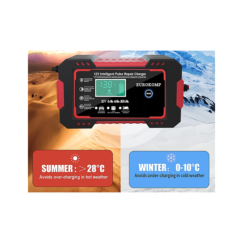 Αυτόματος ανορθωτής 12V 6A E6165